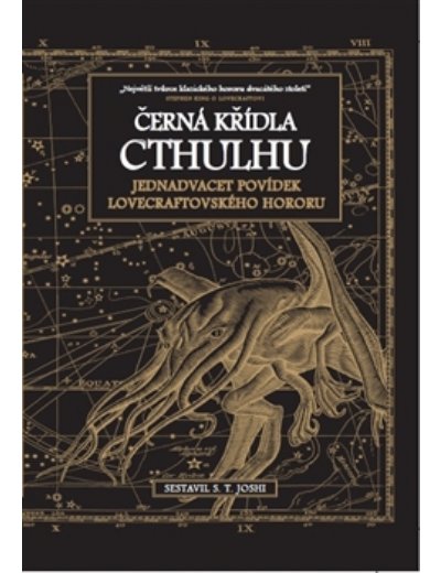 Černá křídla Cthulhu - S.T. Joshi - obálka